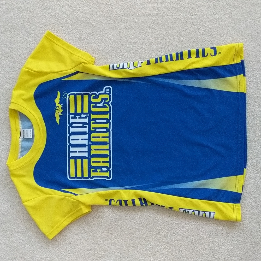 Half Fanatics fitted running shirt women's M small